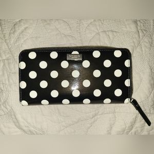 Kate Spade Polka Dot Patent Wallet